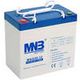 Аккумулятор MNB MNG 55-12 (12V 55Ah / 12В 55Ач) - фото 1