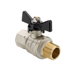 Кран шаровой 3/4'' вн/нар бабочка VALTEC VT.418  PERFECT-ГОСТ