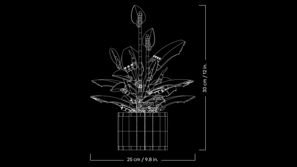Конструктор LEGO Botanical Collection 11504 Peace Lily