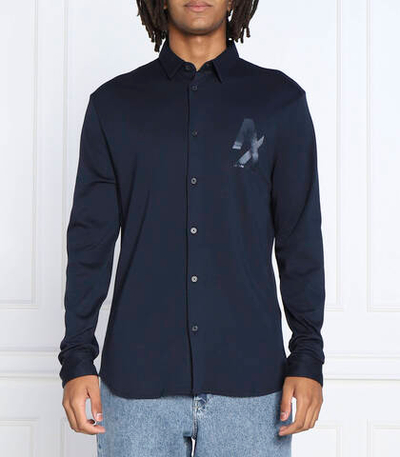 рубашка Armani Exchange - темно-синий(6LZCHA ZJXCZ)