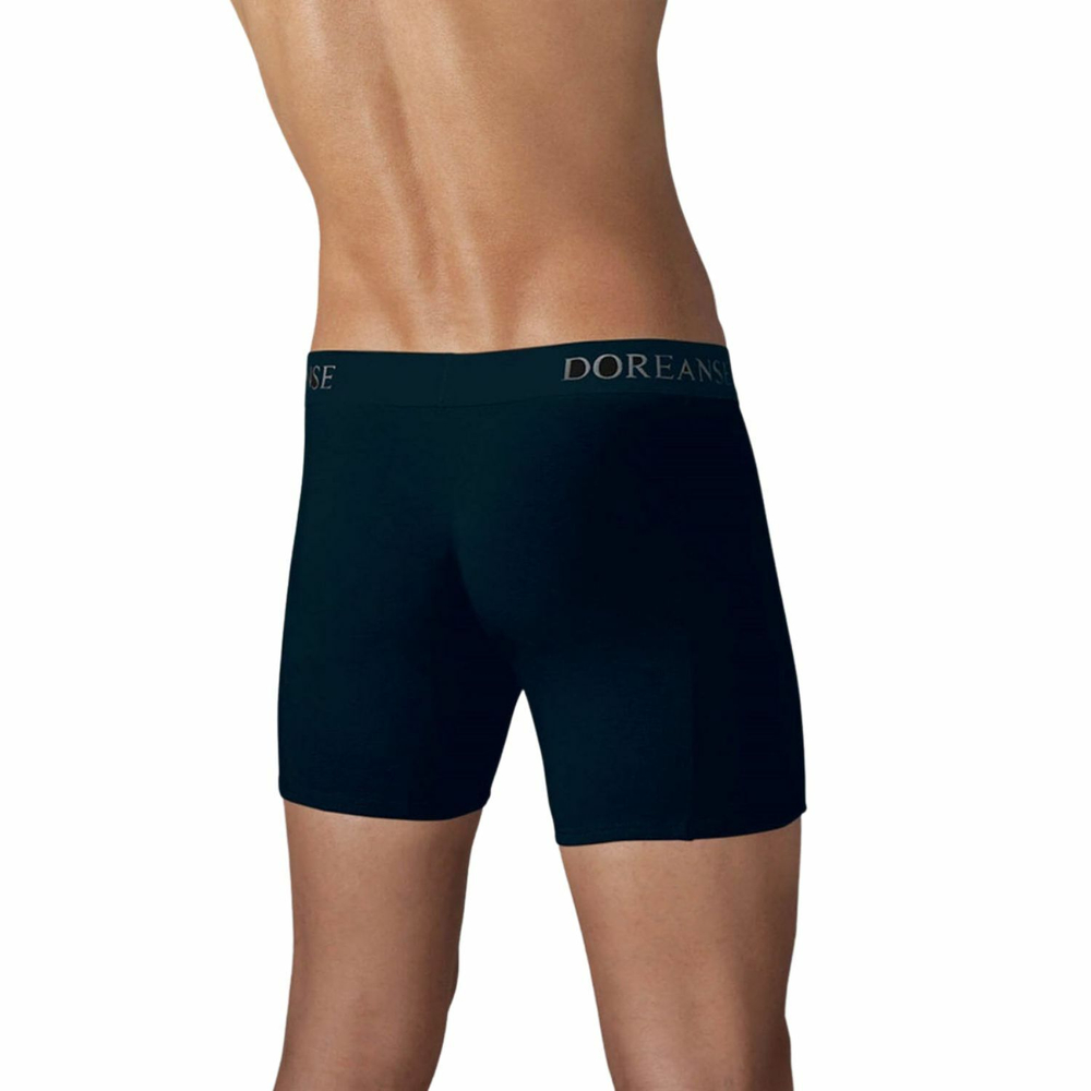 Боксеры средней длины из хлопково-модальной ткани Doreanse Elegant (Размер: XL) (Цвет: темно-синий)