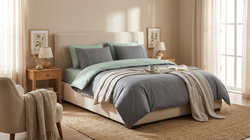 КПБ MAJOLİ Double Face BABİL евро под. 200*220, прост. 240*260, нав. 50-70-2шт.