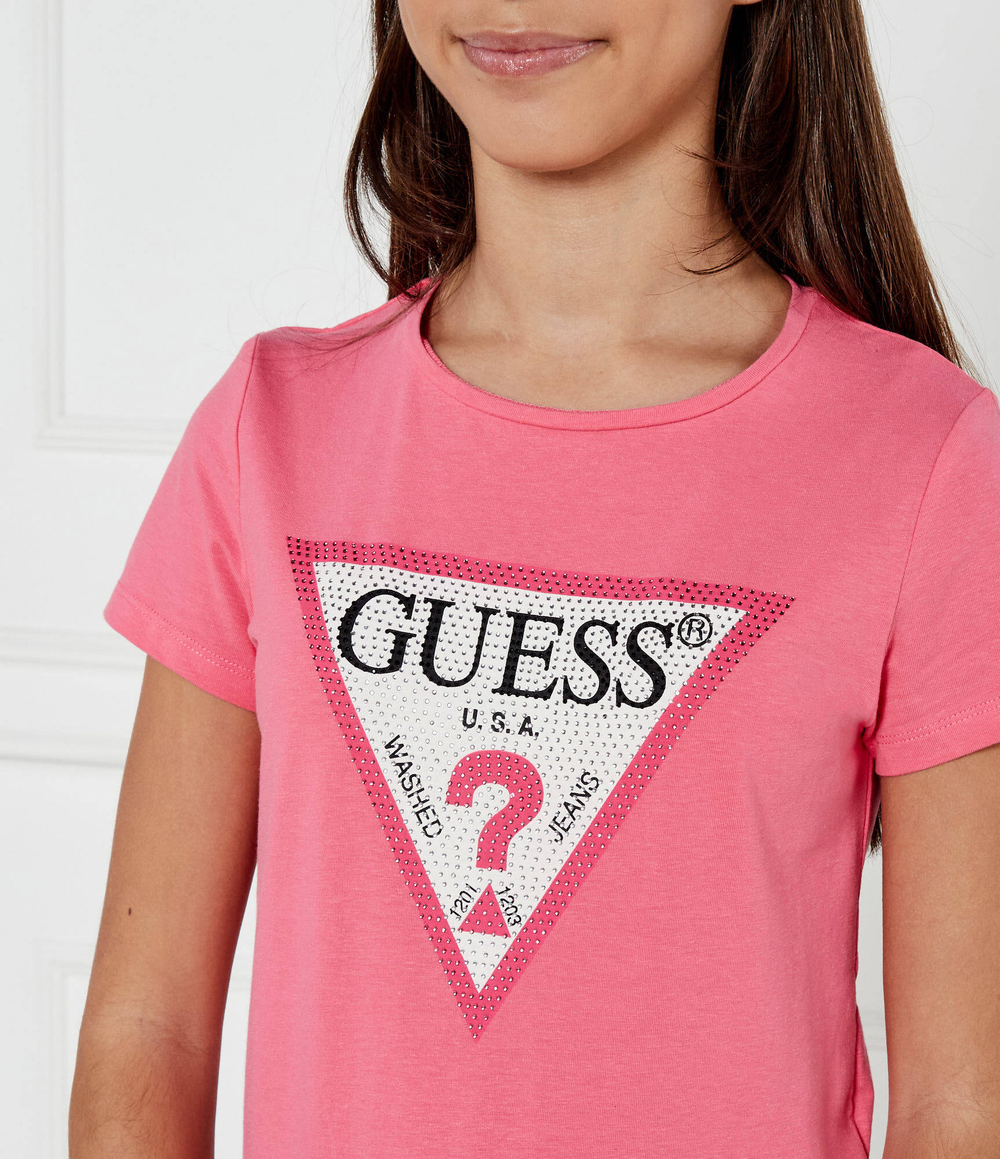 Футболка Guess - коралловый(J2YI51 K6YW1)