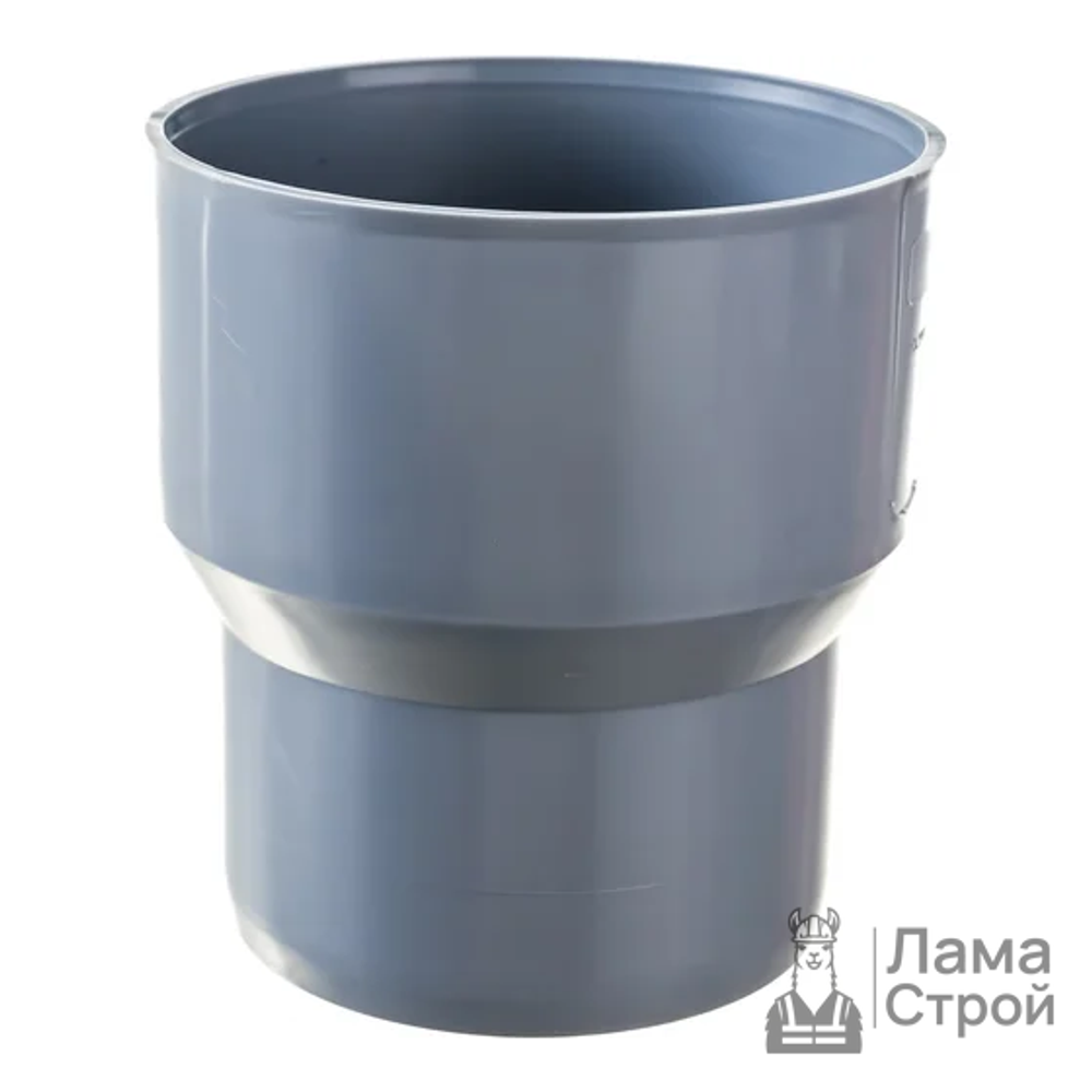 Переход ПВХ 110 × 124 на чугун безнапорный серый