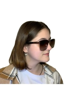 Очки модные квадратные