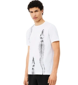 Теннисная футболка Lacoste Tennis x Daniil Medvedev Graphic - white