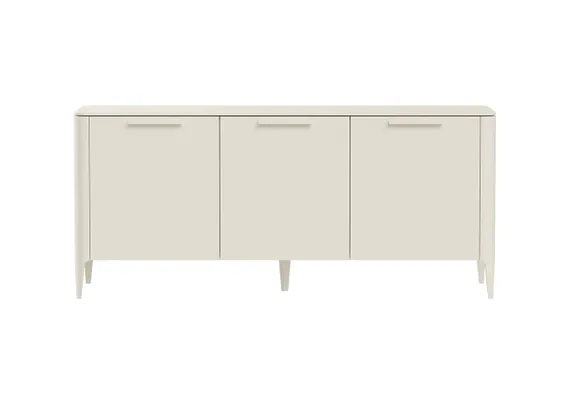 Тумба Type 3 двери ширина 160 см (молочный)