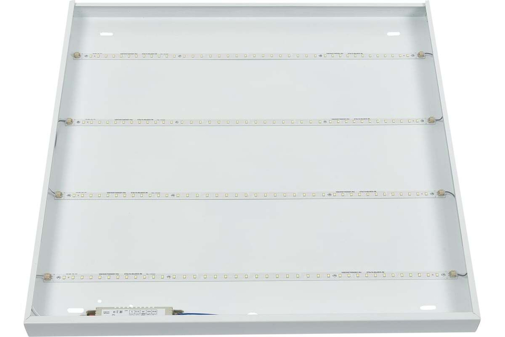 Cветильник LED ДВО Армстронг vs202-IP65 36W-4300Lm 6000К Микропризма 595х595х48мм VS