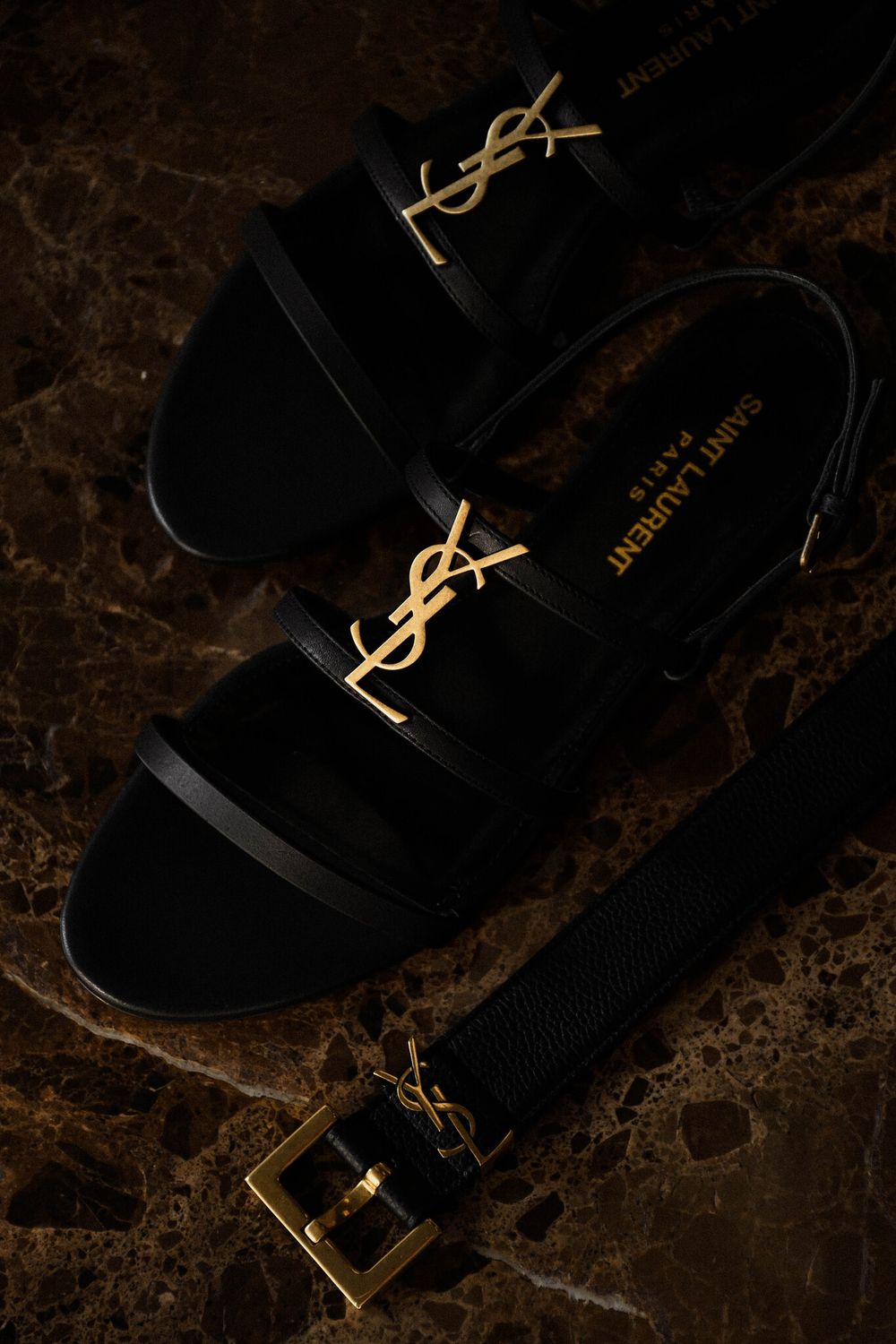 Босоножки SAINT LAURENT