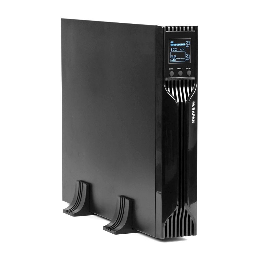 Источник бесперебойного питания RAPAN-UPS 1000 RACK-IN-2X9