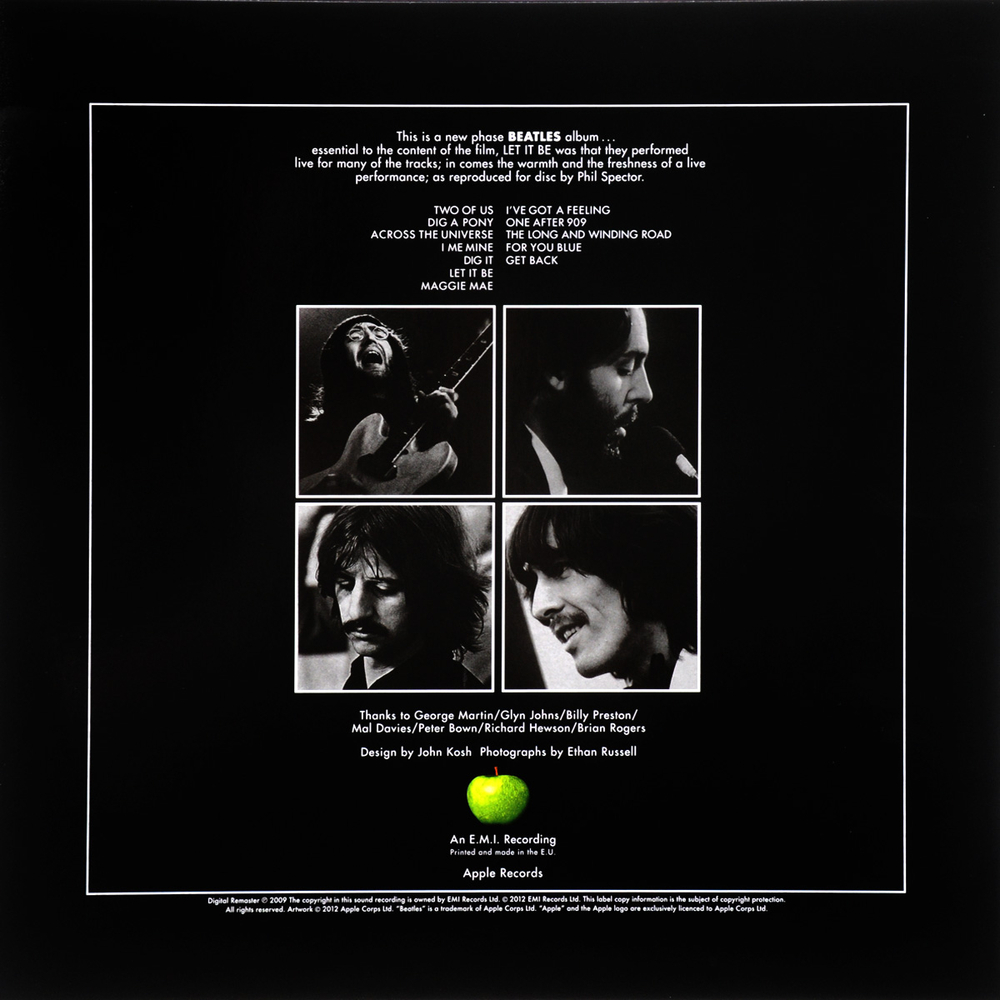 The Beatles — Let It Be (LP)