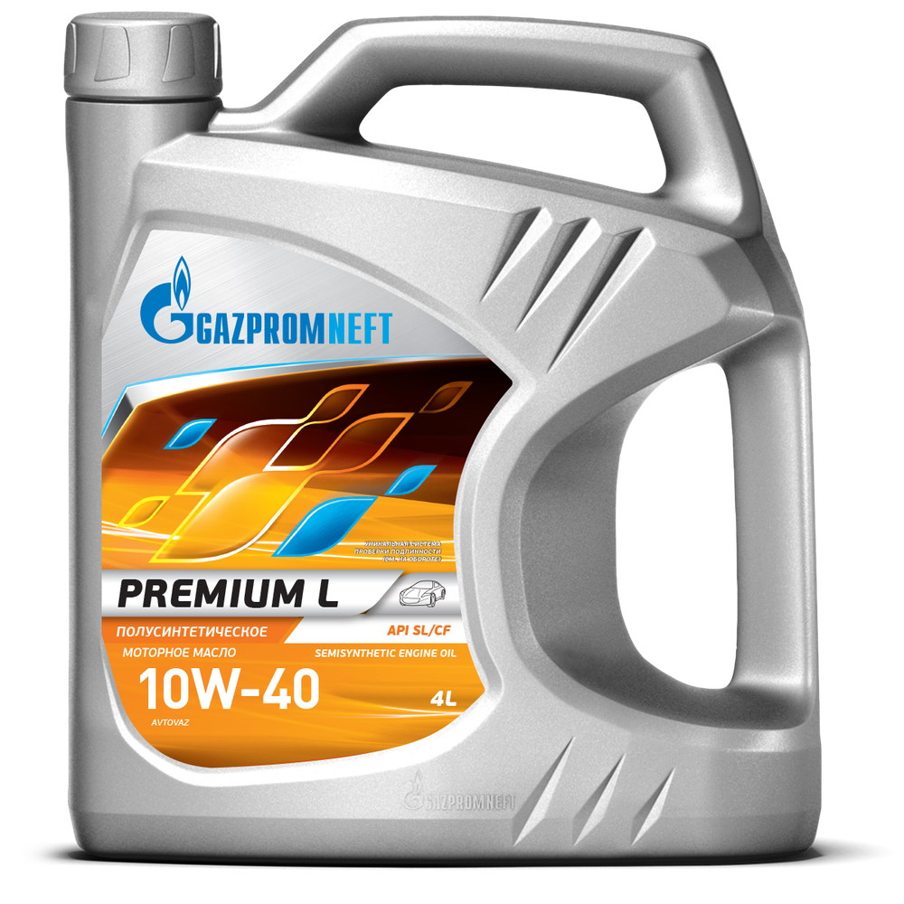 Масло Газпромнефть Premium L 10W40 (4л) п/синтетика