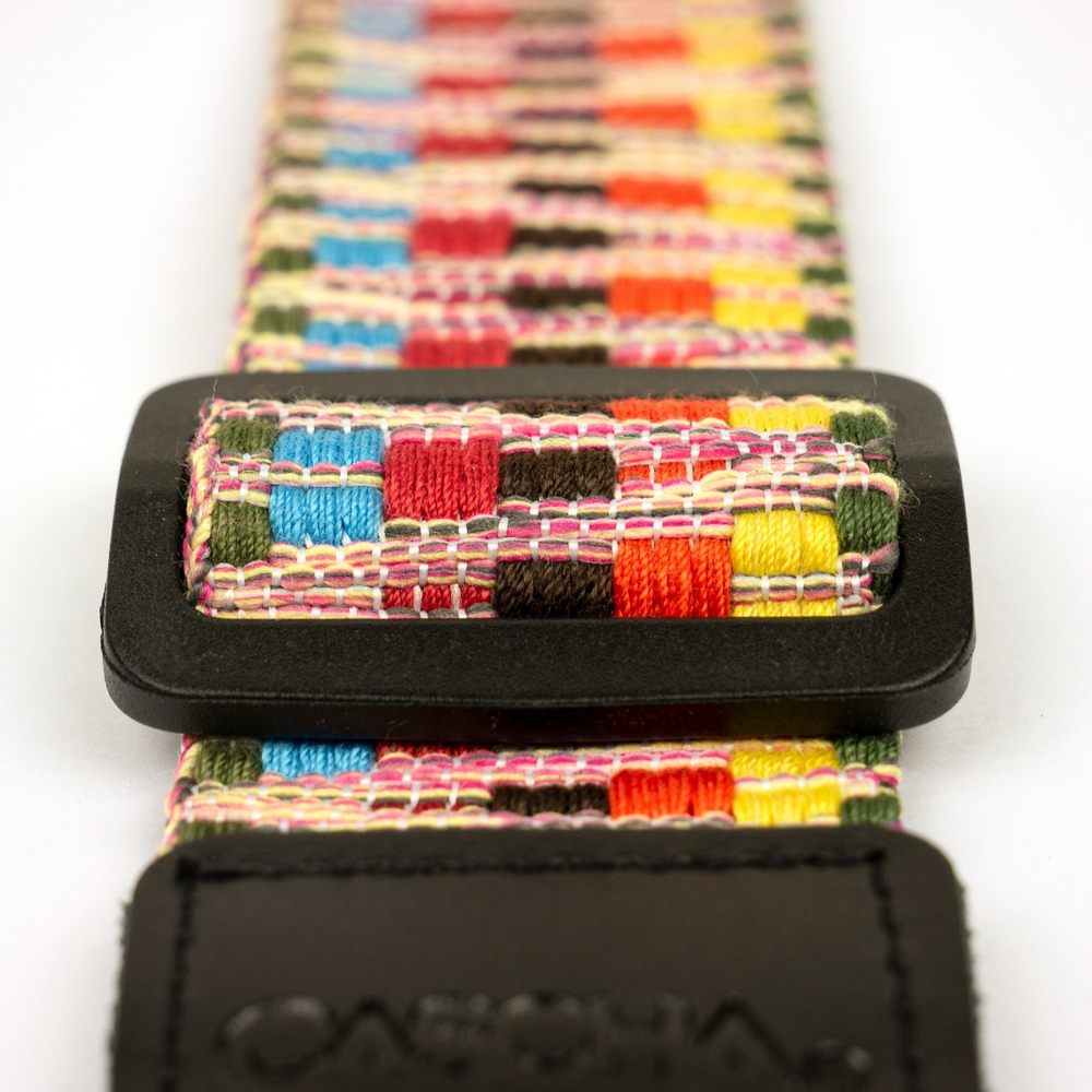 CASCHA HH 2200 Ukulele Strap Jacquard - Rainbow