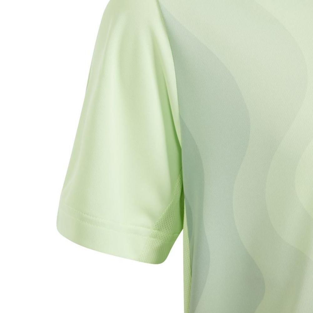 Футболка для мальчика теннисная Adidas Pro Tee Kids - semi green spark