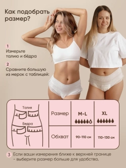 Одноразовые послеродовые трусики