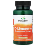 Swanson Vitamins, D-лимонен, экстракт апельсиновой цедры, 250 мг, 60 мягких таблеток
