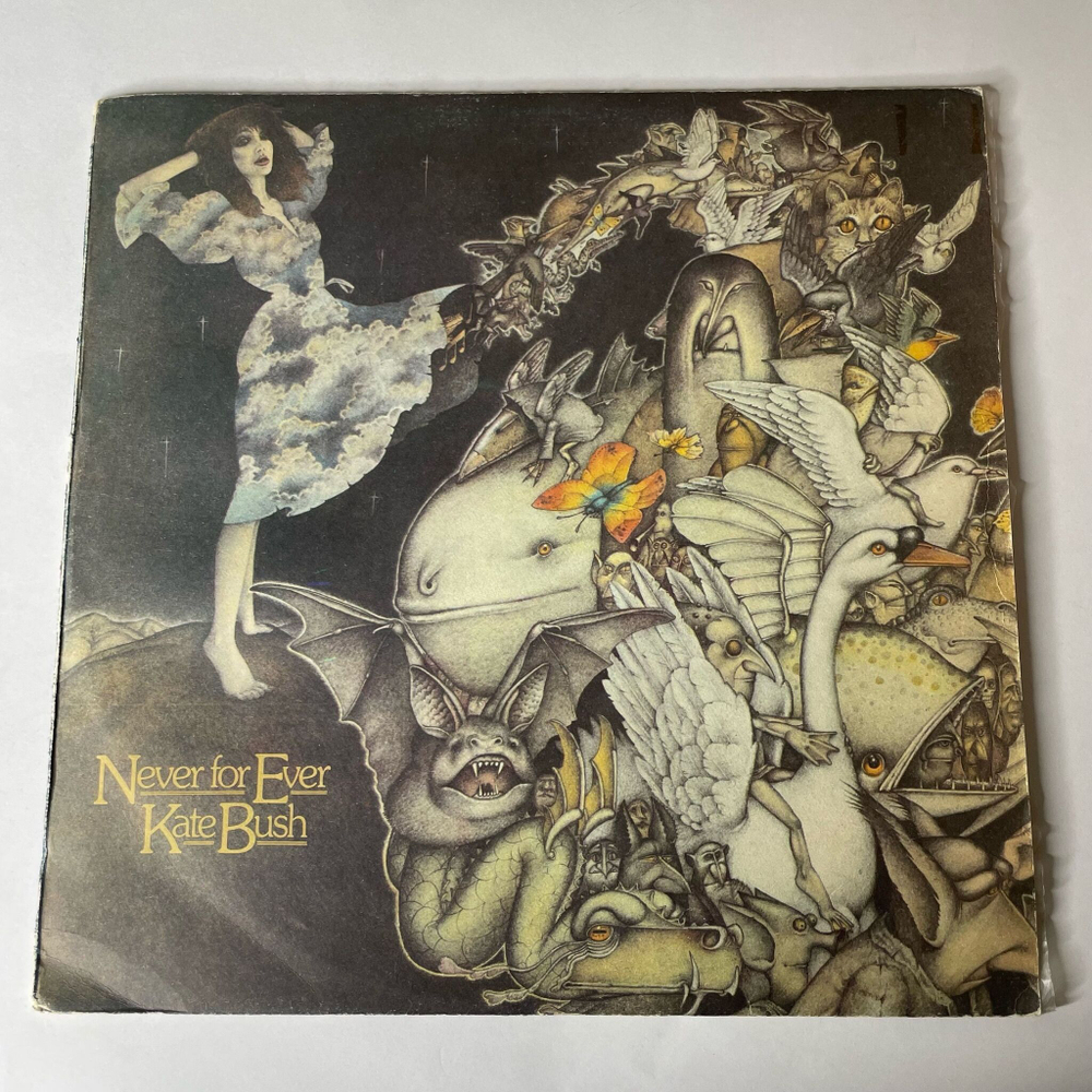 Винтажная виниловая пластинка LP Kate Bush Never For Ever (Болгария 1989) Delius (Song Of Summer)