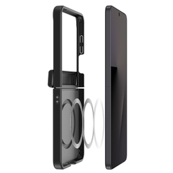Матовый противоударный чехол с MagSafe для Samsung Galaxy Z Flip 8, серия Yind Series от Dux Ducis