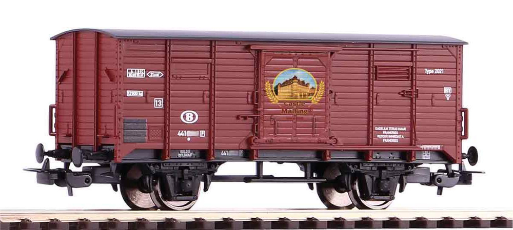 Крытый грузовой вагон Malterie du Chateau SNCB III