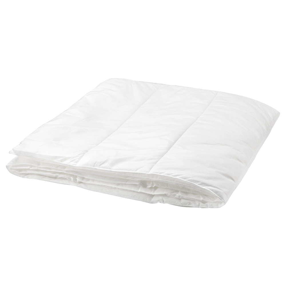 Евро одеяло IKEA SILVERTOPP (СИЛЬВЕРТОПП), Стеганое, Летнее, Белый, 220x240 см