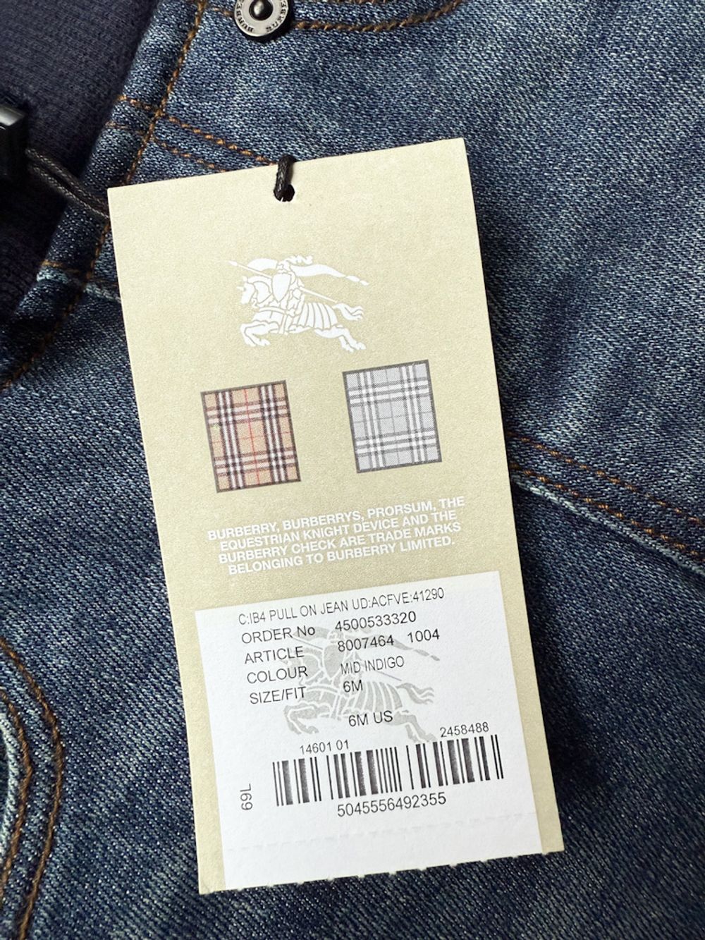Джинсы Burberry, 68