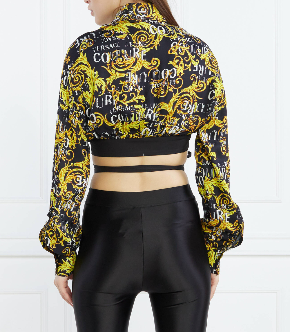 Блузка Versace Jeans Couture - черный(74HAL215NS219)