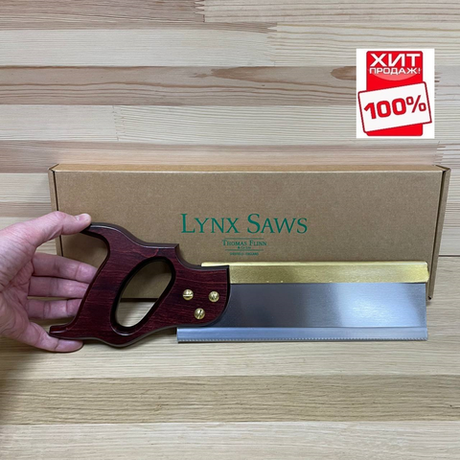 ОСЕННИЕ ЦЕНЫ ХИТ! Английская пила столярная обушковая Garlick/Lynx Tenon Cross Cut 254 мм / 10 дюйм TF LTB10 Thomas Flinn М00005117