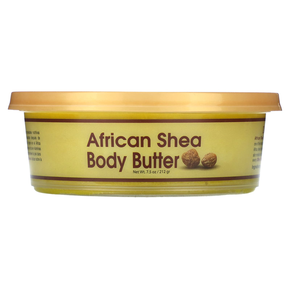 Okay Pure Naturals, Масло для тела африканского ши, для кожи и волос, 212 г (7,5 унции)