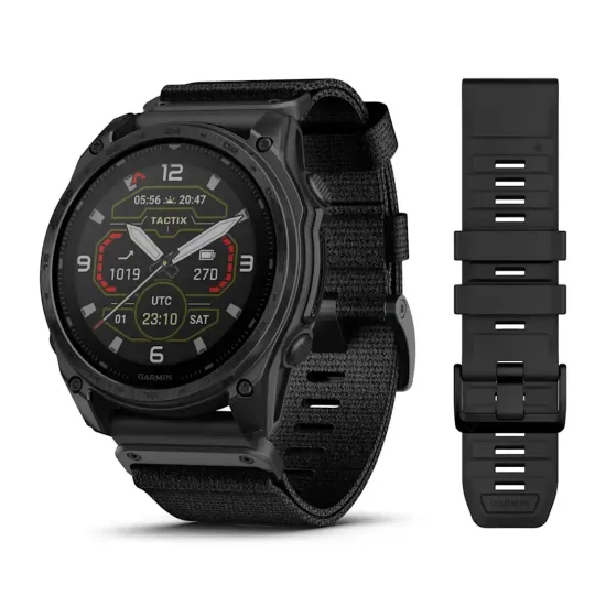 Смарт часы Garmin Tactix 8 (51 мм) Solar с Applied Ballistics Ultralight 010-03407-01