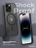 Чехол накладка iPhone 14 Pro 6.1" Gurdini Shockproof Case with Magsafe Black