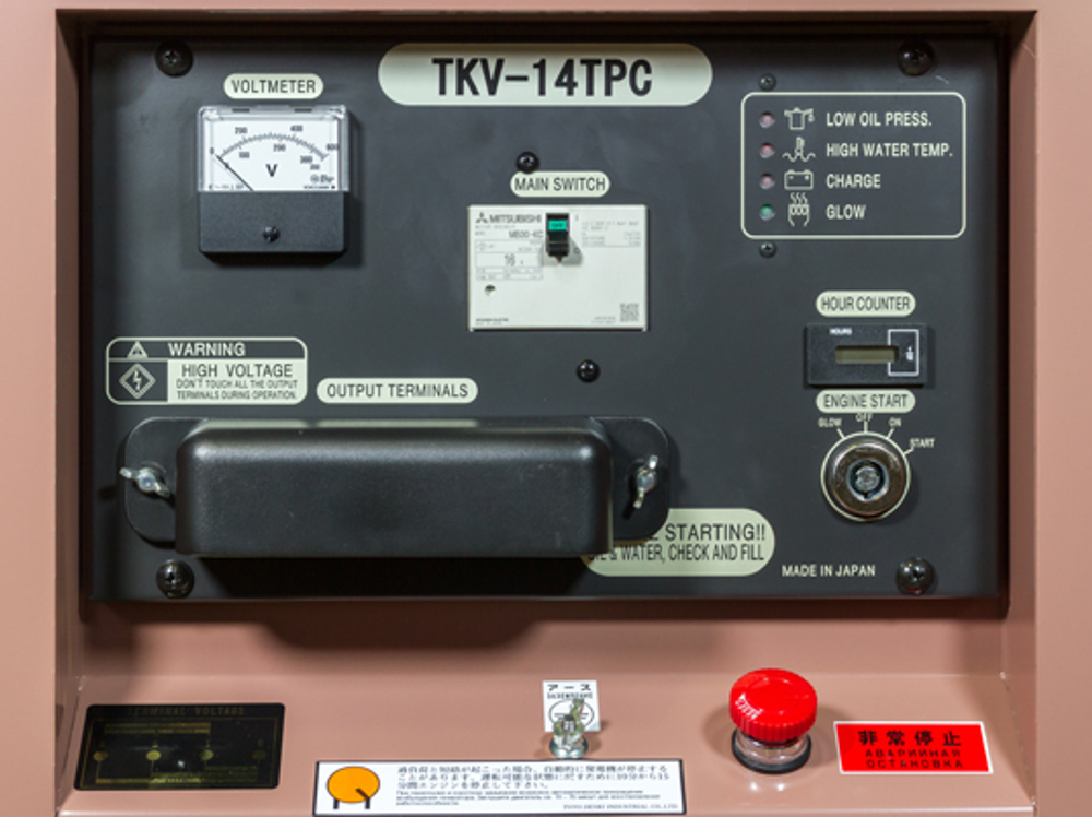 Дизельный генератор TOYO TKV 14 TPC