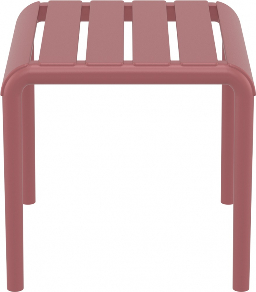 Столик пластиковый журнальный Siesta Contract Paris Side Table, марсала