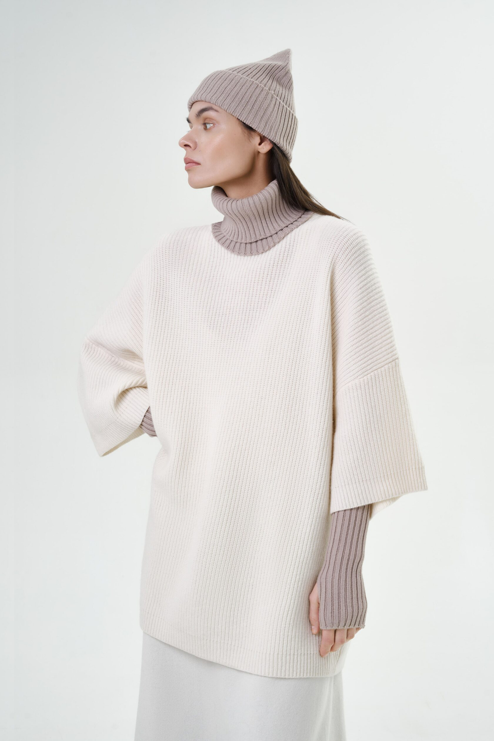 Шапка бини 3D KNIT