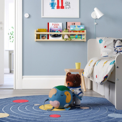 IKEA AFTONSPARV  (ИКЕА АФТОНСПАРВ)  -  Плюшевый космонавт в скафандре, медведь, 28 см