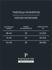 Носки мужские Pantelemone PN-100 ,синие