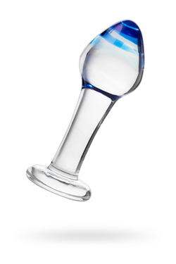 Анальная втулка Sexus Glass, стекло, 11,5 см, Ø 4 см