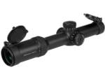 Прицел Gaut Obsidian 1-8x24, сетка X2, подсветка (точка), 30мм, 1/2 МОА, IPX7, 512г