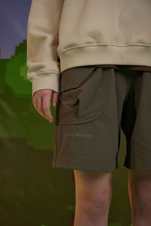 Шорты Hikercore nylon хаки - фото 3