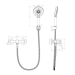 Смеситель для душа Lemark Minima - LM3803C