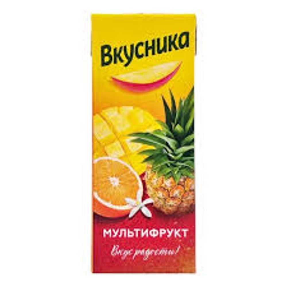 Нектар ВКУСНИКА мультифрукт 0.95л