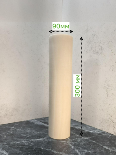 Цилиндр из липы, заготовка 300*90 мм (1 шт)
