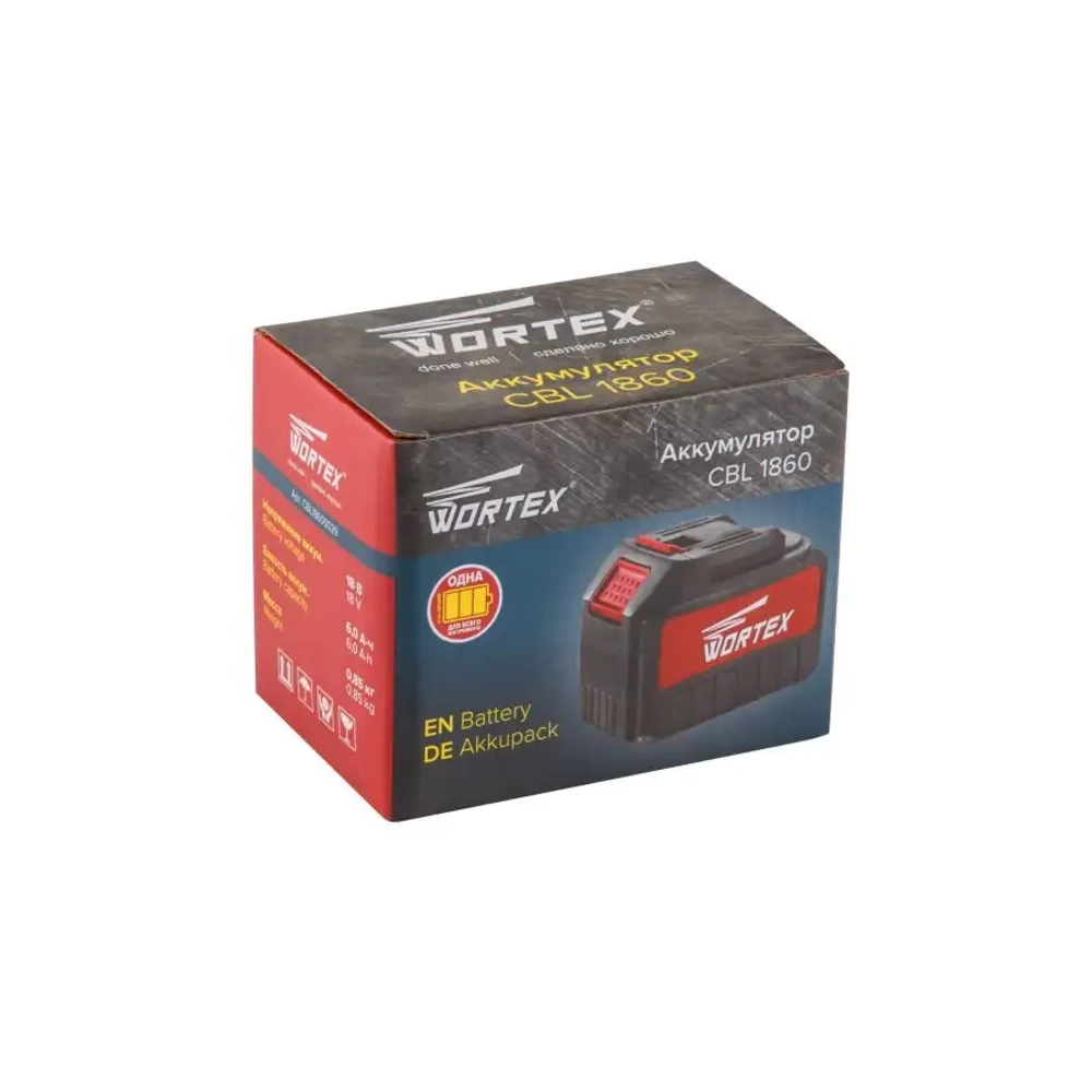Аккумулятор CBL 1860 18.0 B 6 А·ч WORTEX CBL18600029