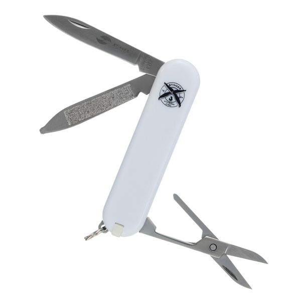 Цена наНож перочинный Stinger 65 мм, 7 функций, рукоять ABS-пластик, белый
