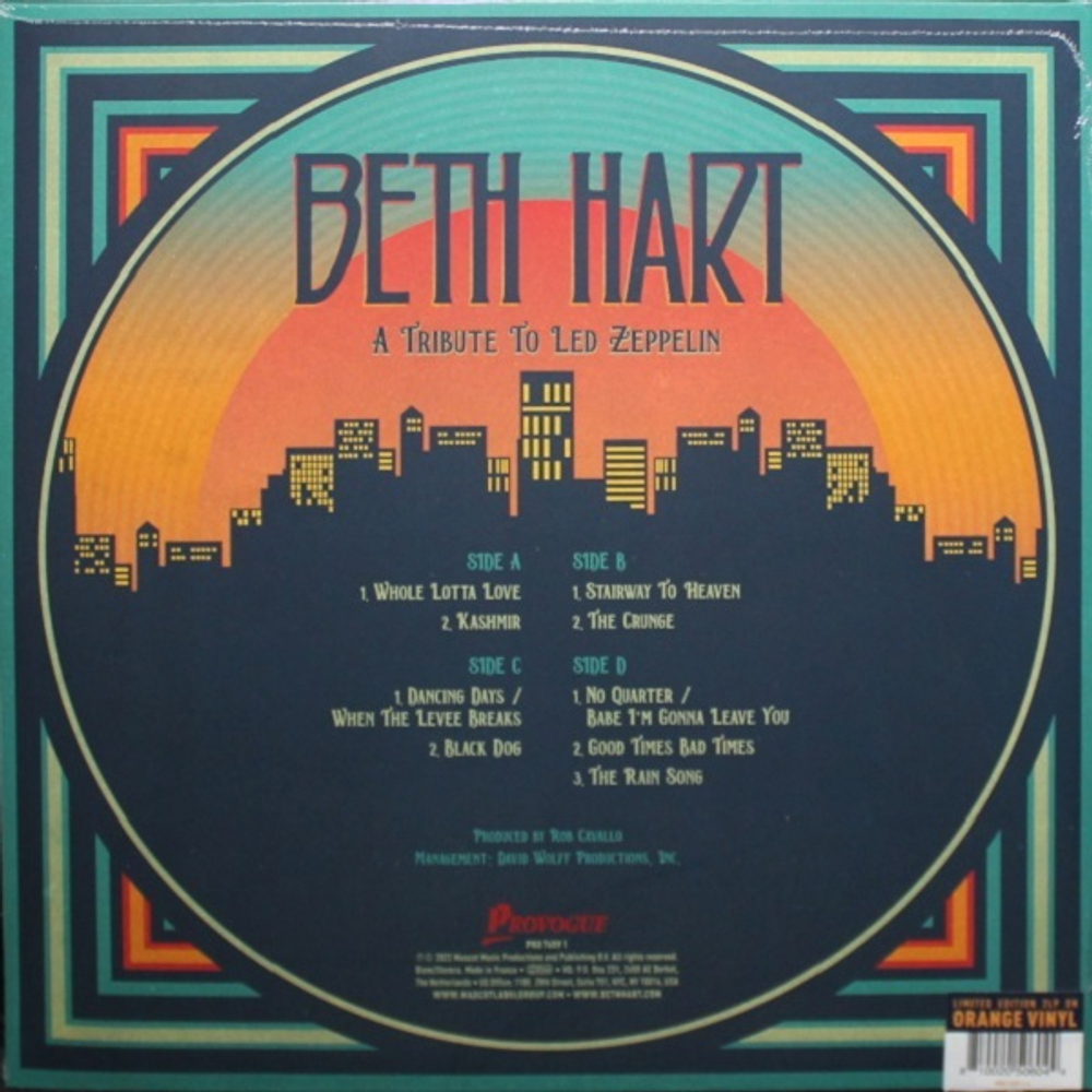 Beth Hart / A Tribute To Led Zeppelin (Coloured Vinyl)(2LP)