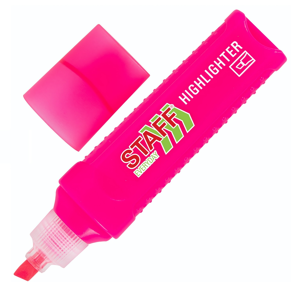 Текстовыделитель 1-5мм. "Everyday HL-707" розовый (STAFF)