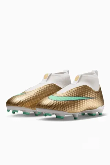 Бутсы Nike Zoom Mercurial Superfly 11 Academy Mbappe FG/MG Junior - золотой