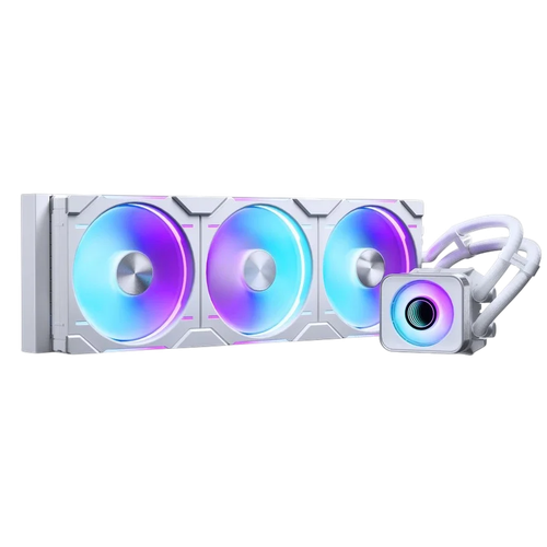 Жидкостное охлаждение Phanteks Glacier One 420D30 X2 ARGB White