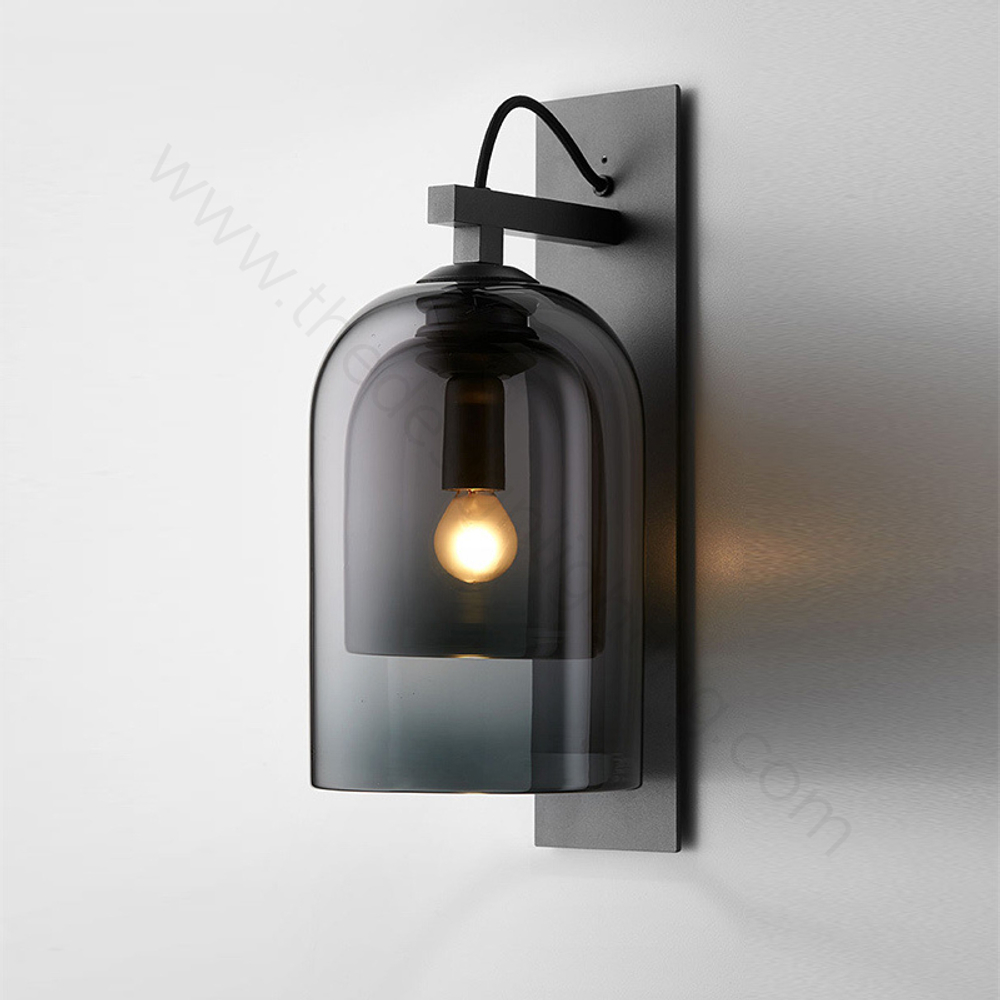 Wall design lamp Lumi by Articolo Lighting (Smoky)