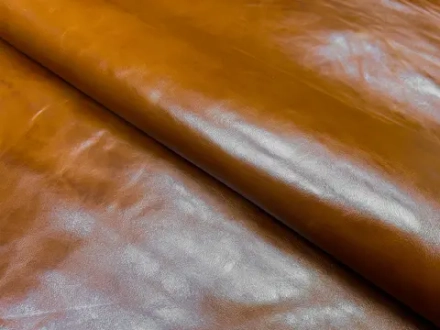 Ленни цв. Коричневый / Lenny Lux Cognac, тощ. 1,4-1,6 мм, натуральная кожа