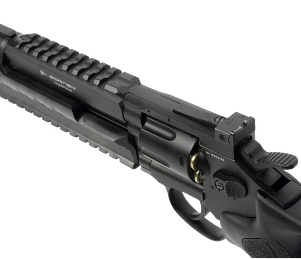 Револьвер пневматический BORNER Long Revolver, кал. 4,5 мм